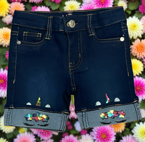 2-4T Denim Bermuda Short - Ariesbabies