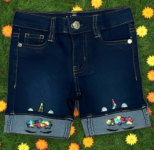 2-4T Denim Bermuda Short - Ariesbabies