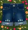 2-4T Denim Bermuda Short - Ariesbabies