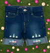 2-4T Denim Bermuda Short - Ariesbabies