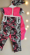 Show Em Who's Boss Onesie Matching Pants and Headband - Ariesbabies