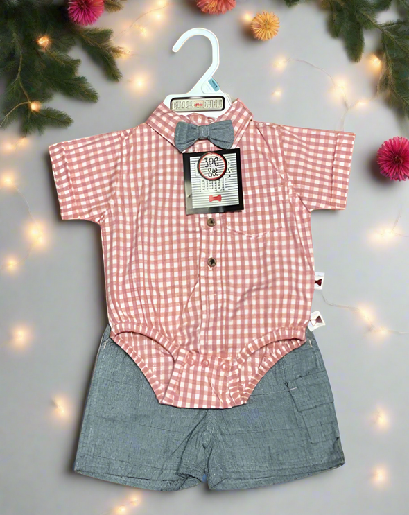 Boy set including bow tie