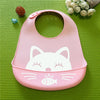 Waterproof Cartoon Crown Silicone Feeding Bibs - Ariesbabies