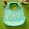 Waterproof Cartoon Crown Silicone Feeding Bibs - Ariesbabies