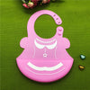 Waterproof Cartoon Crown Silicone Feeding Bibs - Ariesbabies