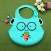 Waterproof Cartoon Crown Silicone Feeding Bibs - Ariesbabies