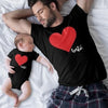 Casual Short Sleeve Family Matching T Shirts - Ariesbabies