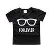 New Short Sleeve Letter Printed Baby T Shirt - Ariesbabies