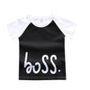 New Short Sleeve Letter Printed Baby T Shirt - Ariesbabies